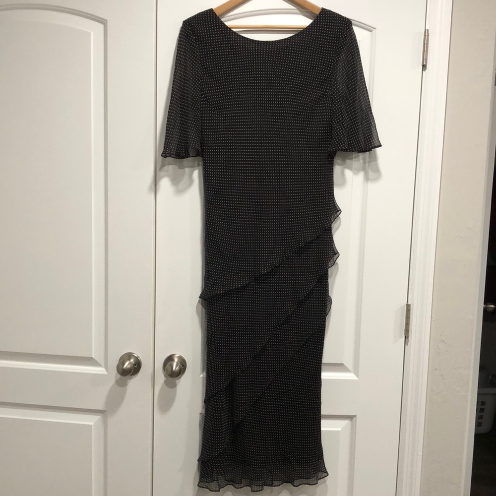 CATTIVA New York 100% Silk Maxi Dress - Picture 8 of 15